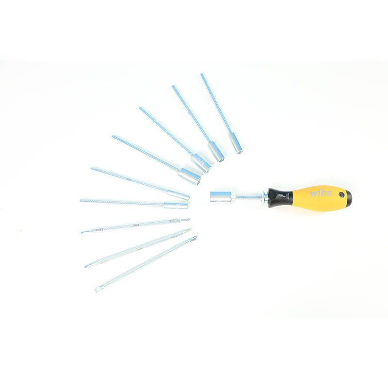 ESD Safe Slotted/Phillips/Inch Nut Drivers Blade Set M726