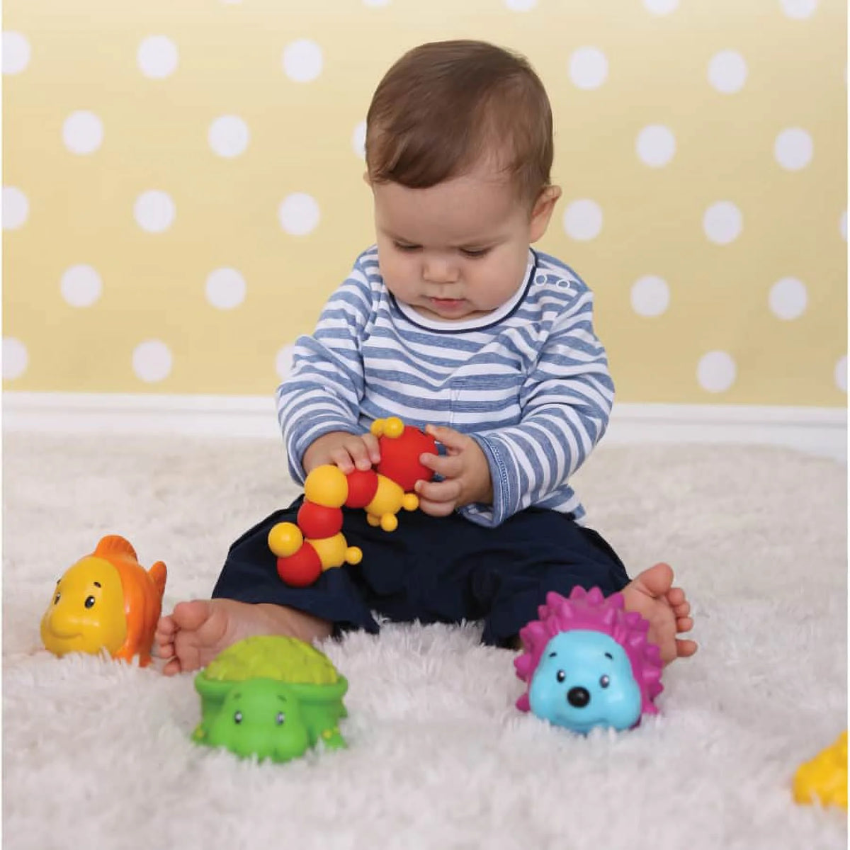 5-Piece Multicolor Bath Toys G833