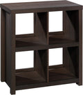 White 4-Cube Bookcase Z527364