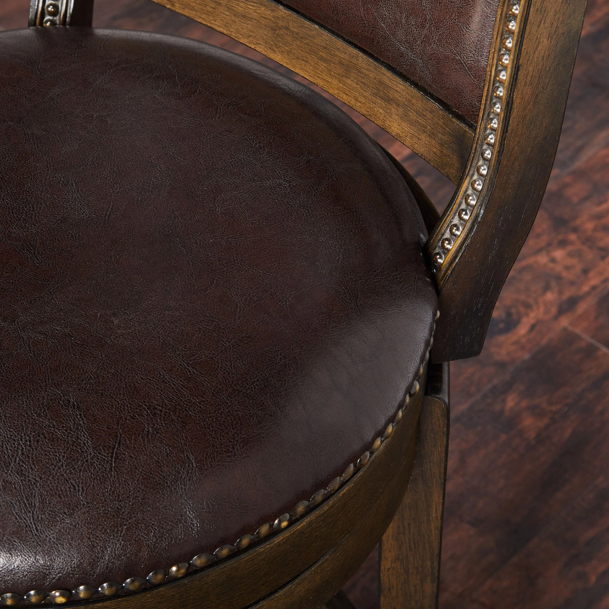Brown 30" Set of 2 Barstools N9059