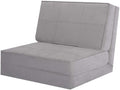 Gray Convertible Sofa Chair J951