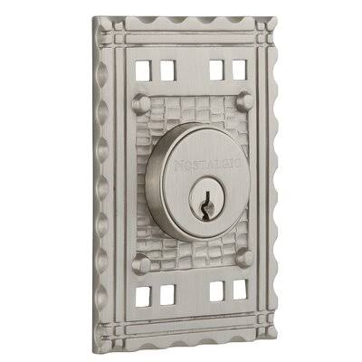 Satin Nickel Double Cylinder Deadbolt S23402