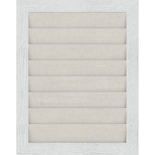 Primed Non-Functional Vertical Gable Vent D175081
