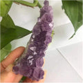 Amethyst Rough Stone Natural Crystal 200-220g O34633