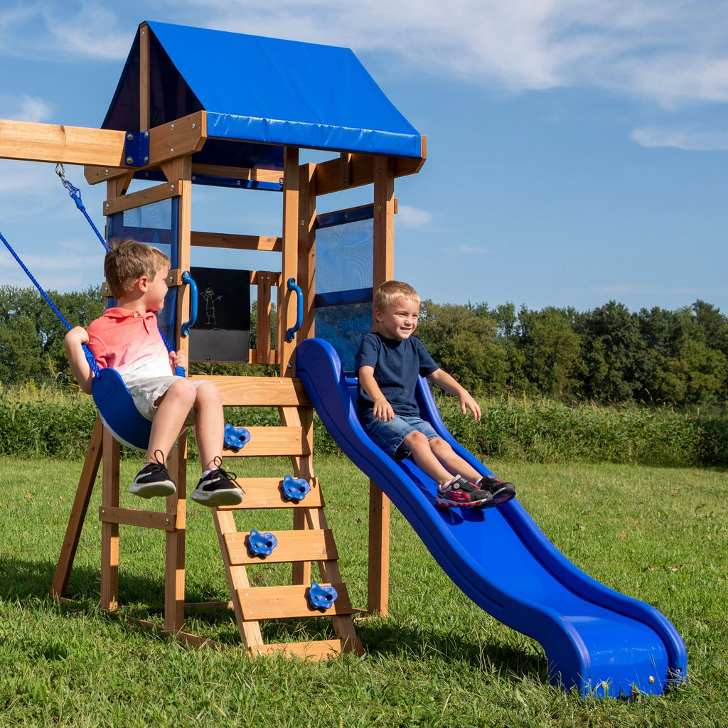 Wooden Cedar Swing Set W161
