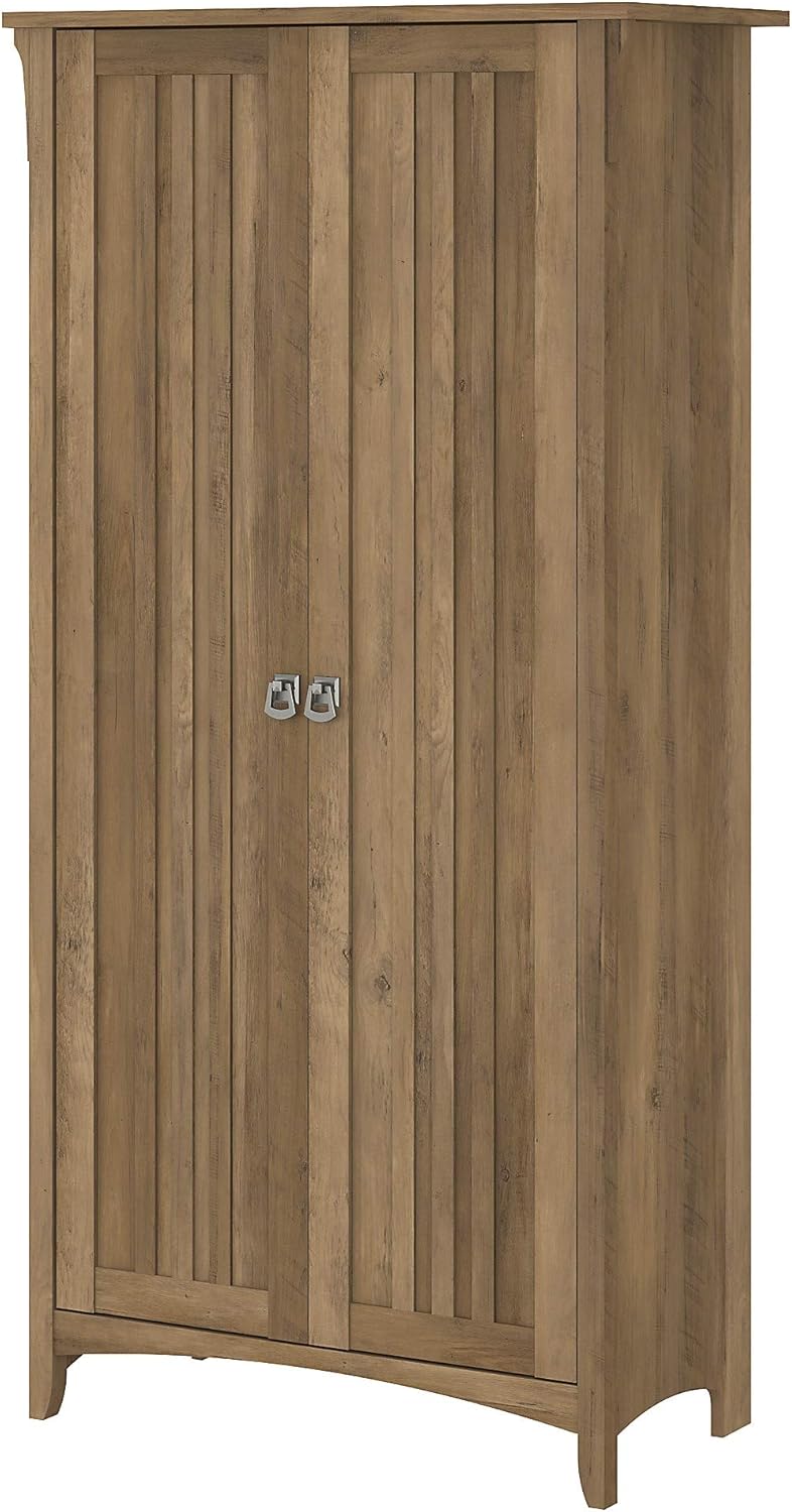 Cape Cod Gray Kitchen Pantry Cabinet with Doors T457760