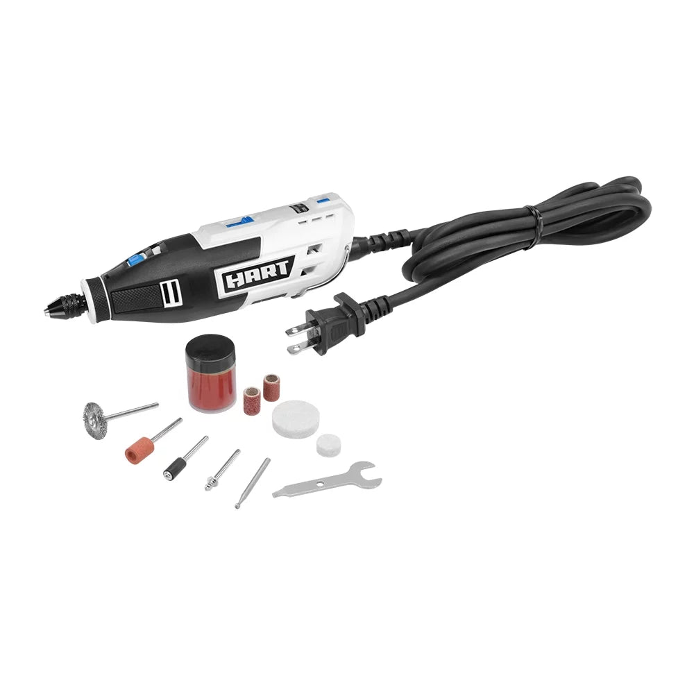 1 Amp 2-Speed Rotary Tool Kit with 10 Accessories S540
