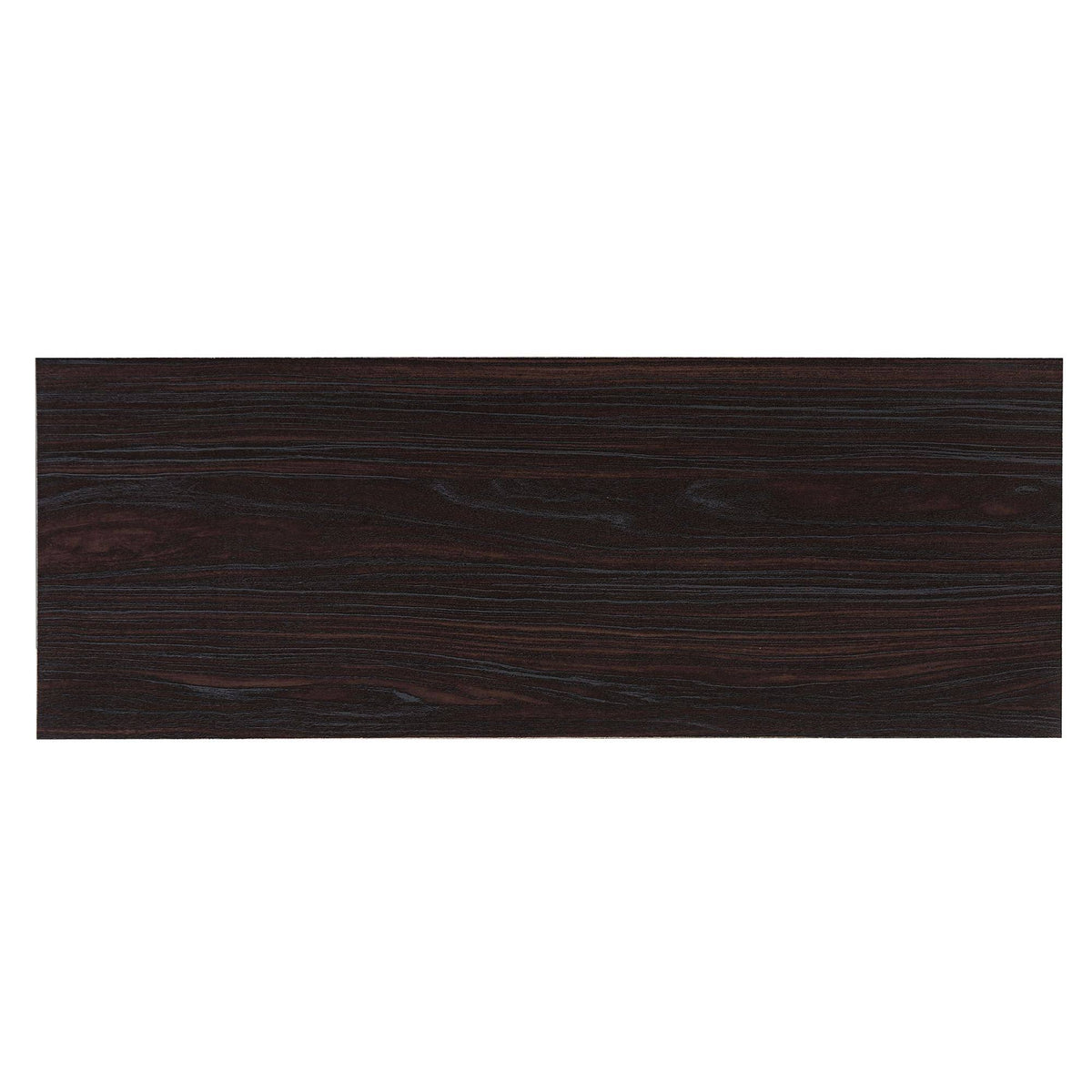 Brown Classical Style 4-Shelves Rectangular Bookcase E869871