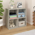 4 Cubby Bookcase Cube Shelf Organizer Z86734