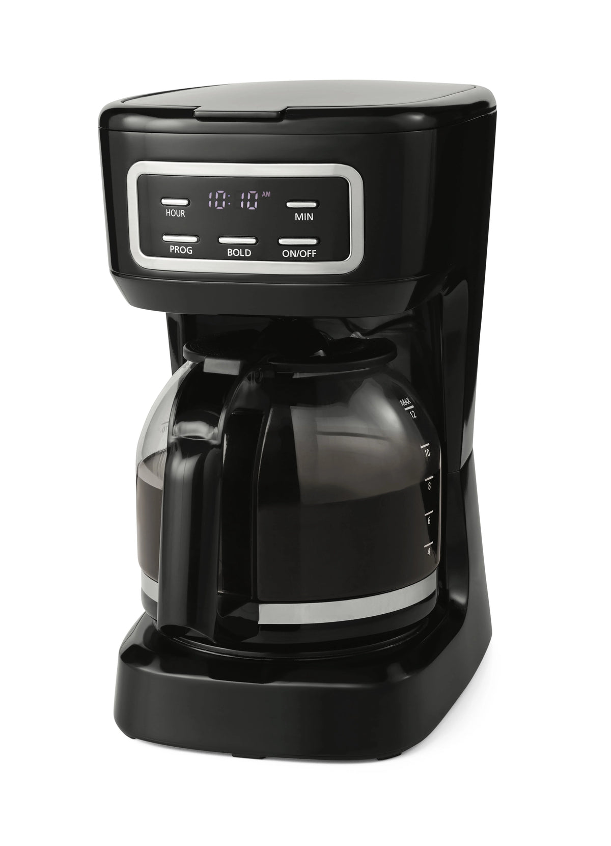 12 Cup Programmable Coffee Maker 1.8 Liter Black X1620