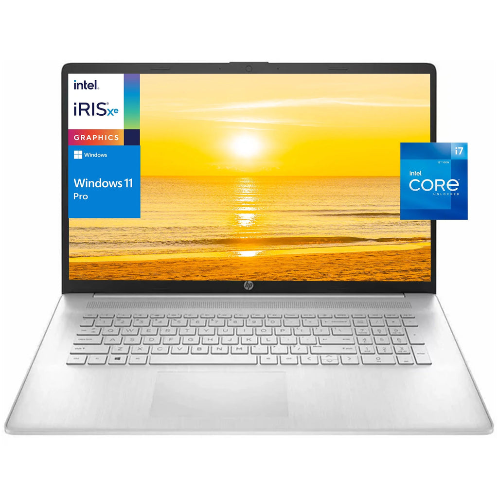 17.3" HD+ Windows 11 Pro Business Laptop, 12th Gen Intel 10-Core i7, 16GB RAM, 512GB SSD G329436