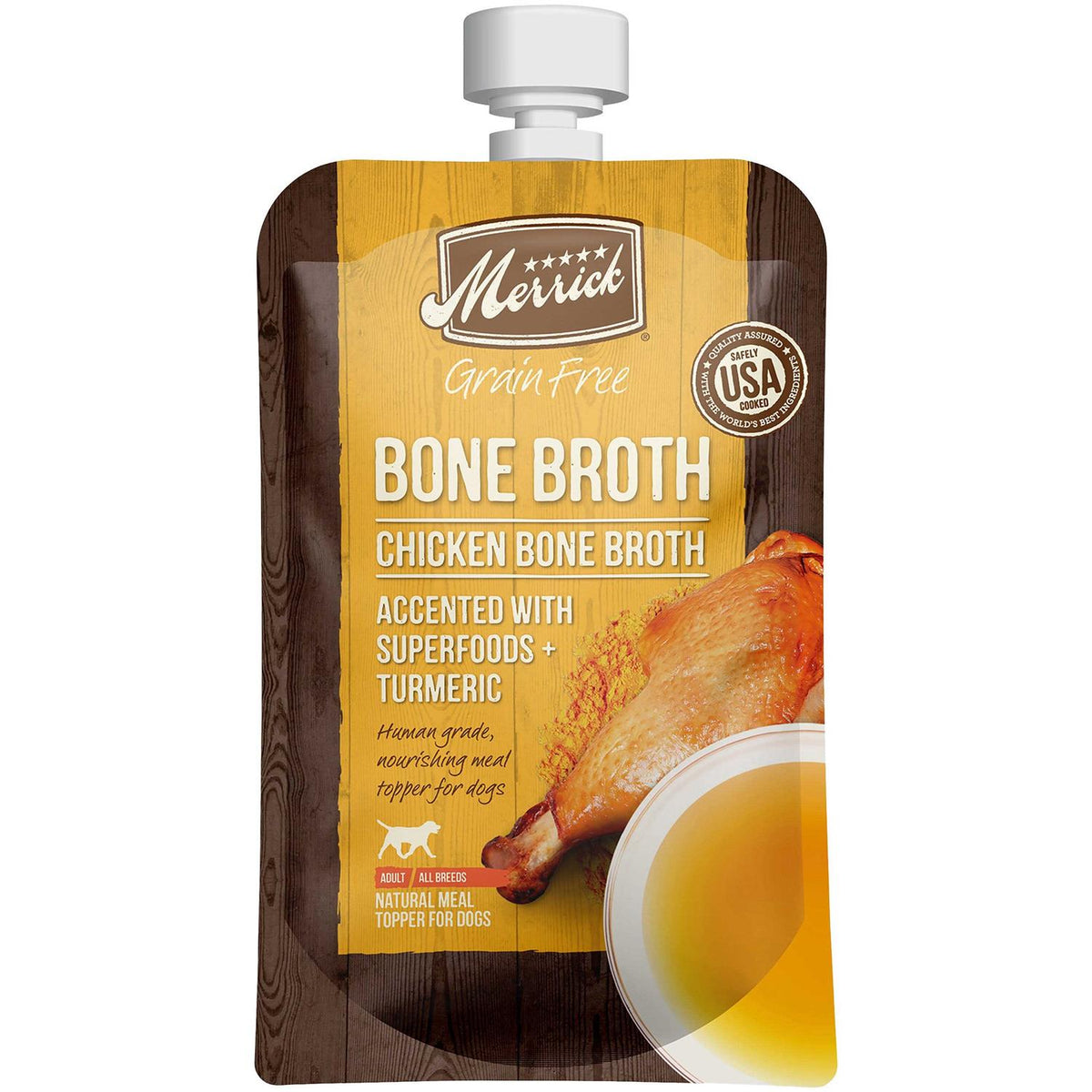 Chicken Bone Broth Grain-Free Dog Food Topper F922405