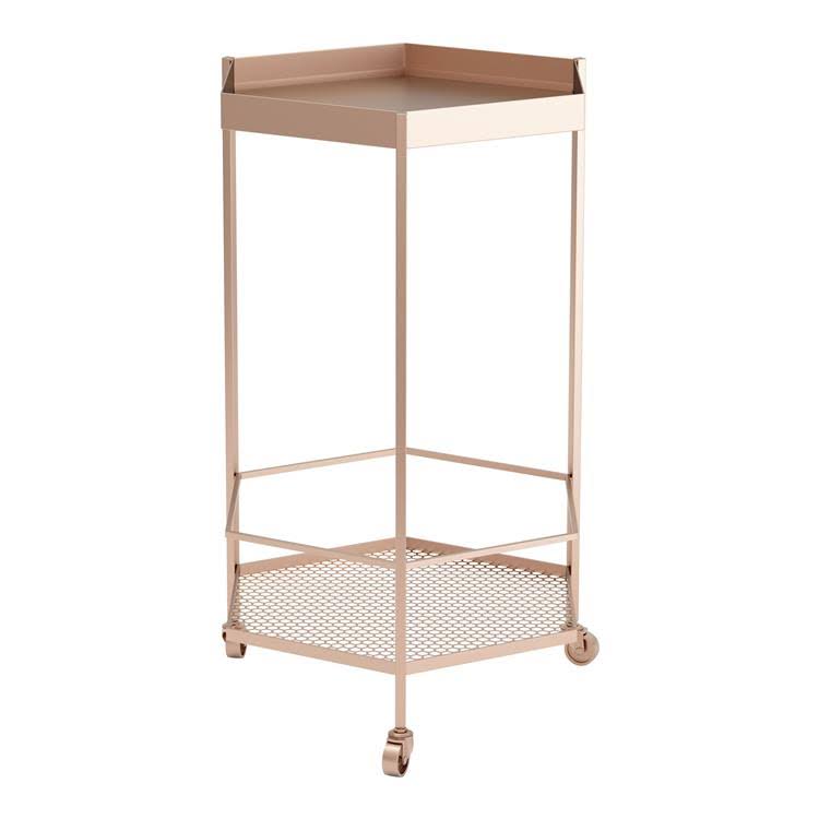 Gold Steel Bar Cart T4322