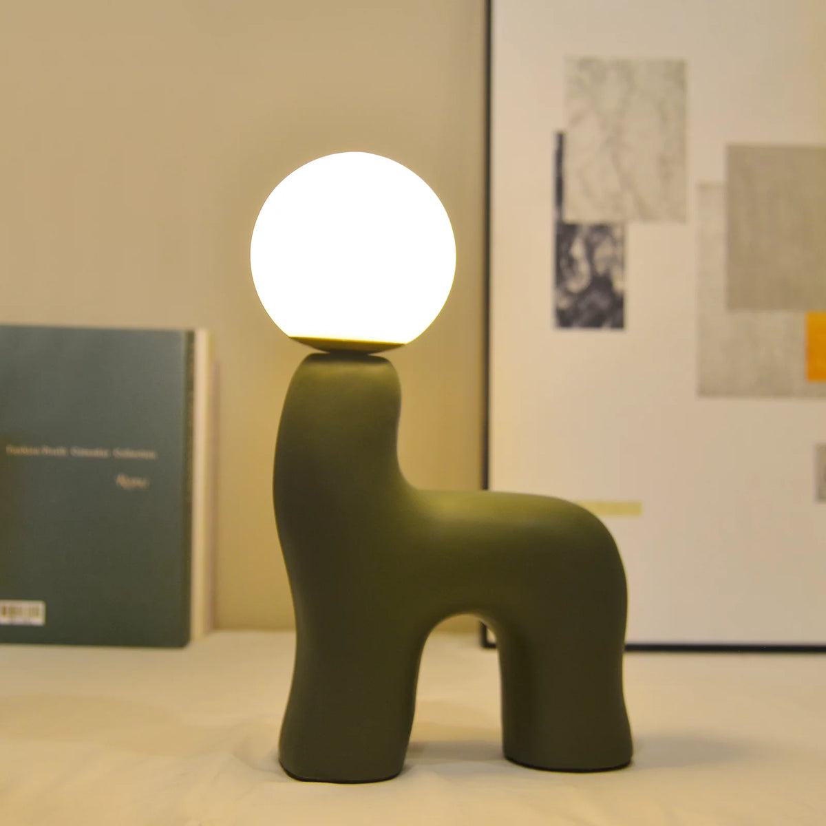 Nordic Bedside Table Lamp with Led Bulbs Z43913