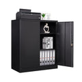 Metal Storage Cabinet with 2 Adjustable Shelves A650