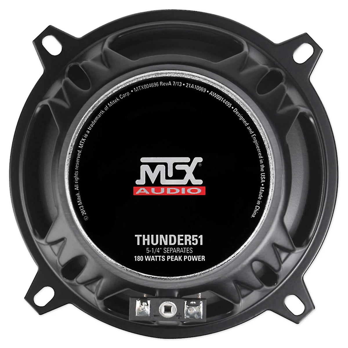 5.25" 360w Car Audio Component Speakers with Multi-Mount Tweeters J70750