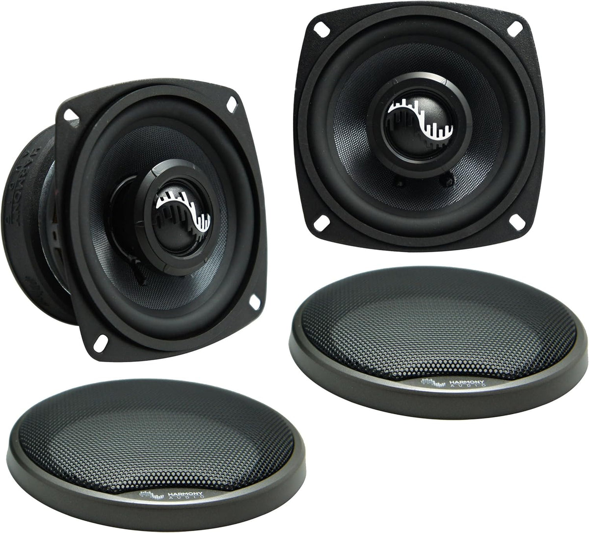 170W Car Stereo Speakers Pair K7733