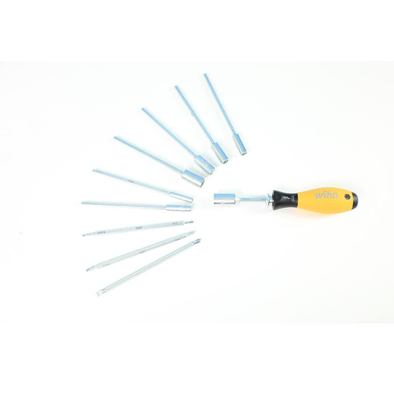 ESD Safe Slotted/Phillips/Inch Nut Drivers Blade Set M726