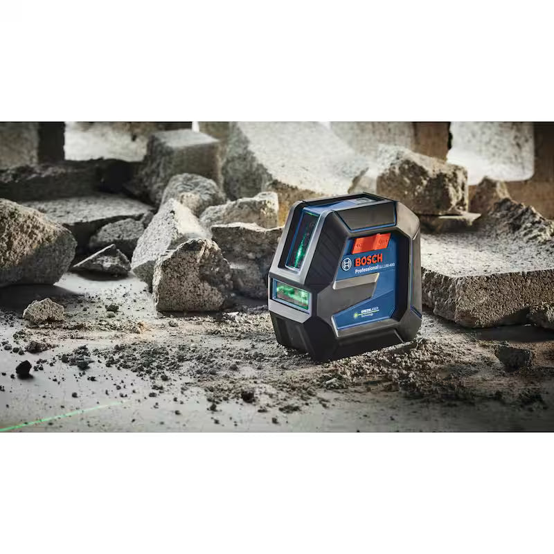 100 ft. Green Self Leveling Laser Level with Carrying Case L528