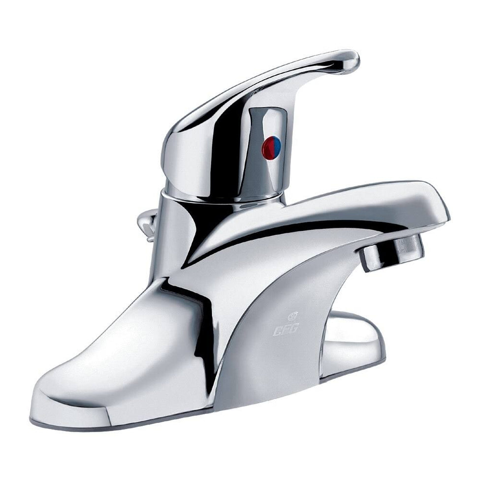 Chrome Single Handle Bathroom Faucet Y379144