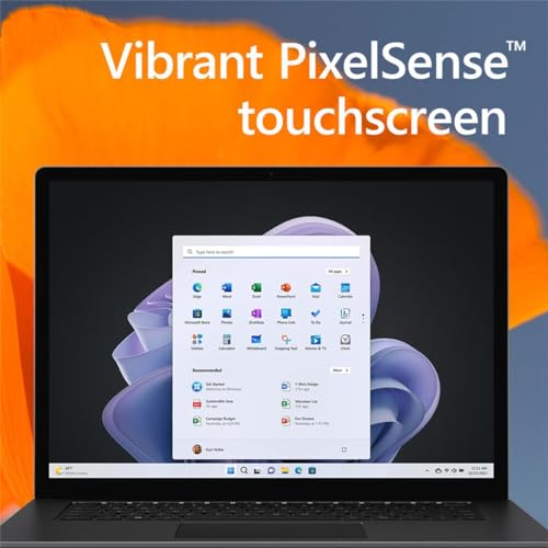 13.5" Touchscreen Laptop with 12th Gen Intel i5, 8GB RAM, 256GB SSD, Windows 11 Pro Black G796067