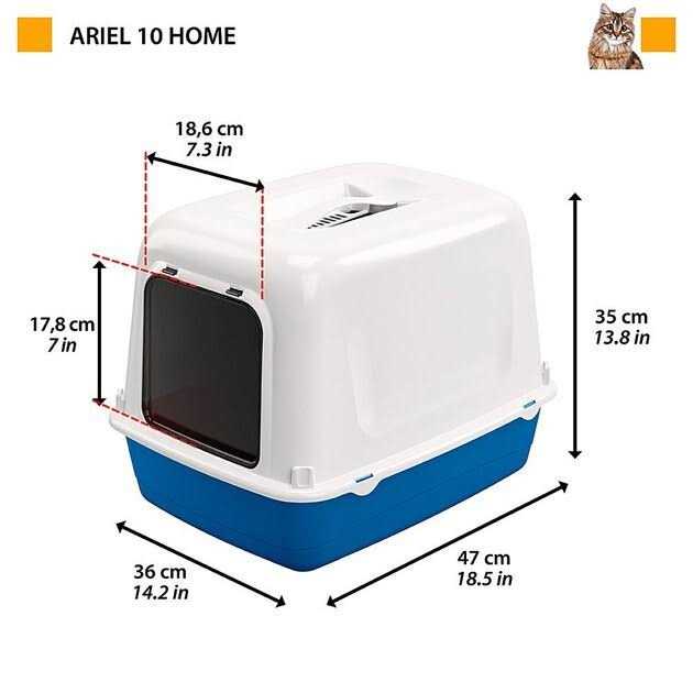 Hooded Litter Box F411