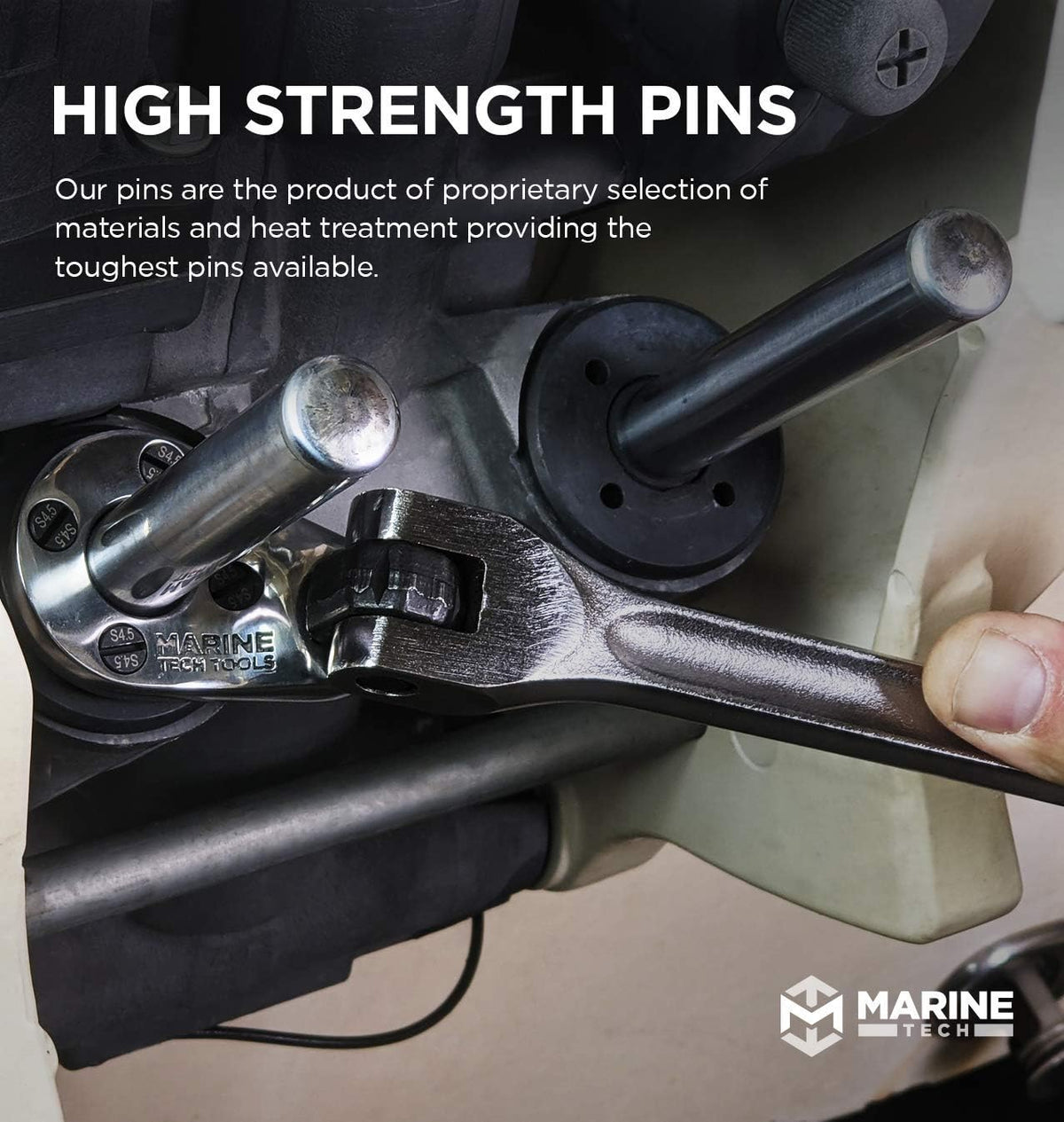 Outboard Pin Wrench with L-6mm pins M6763