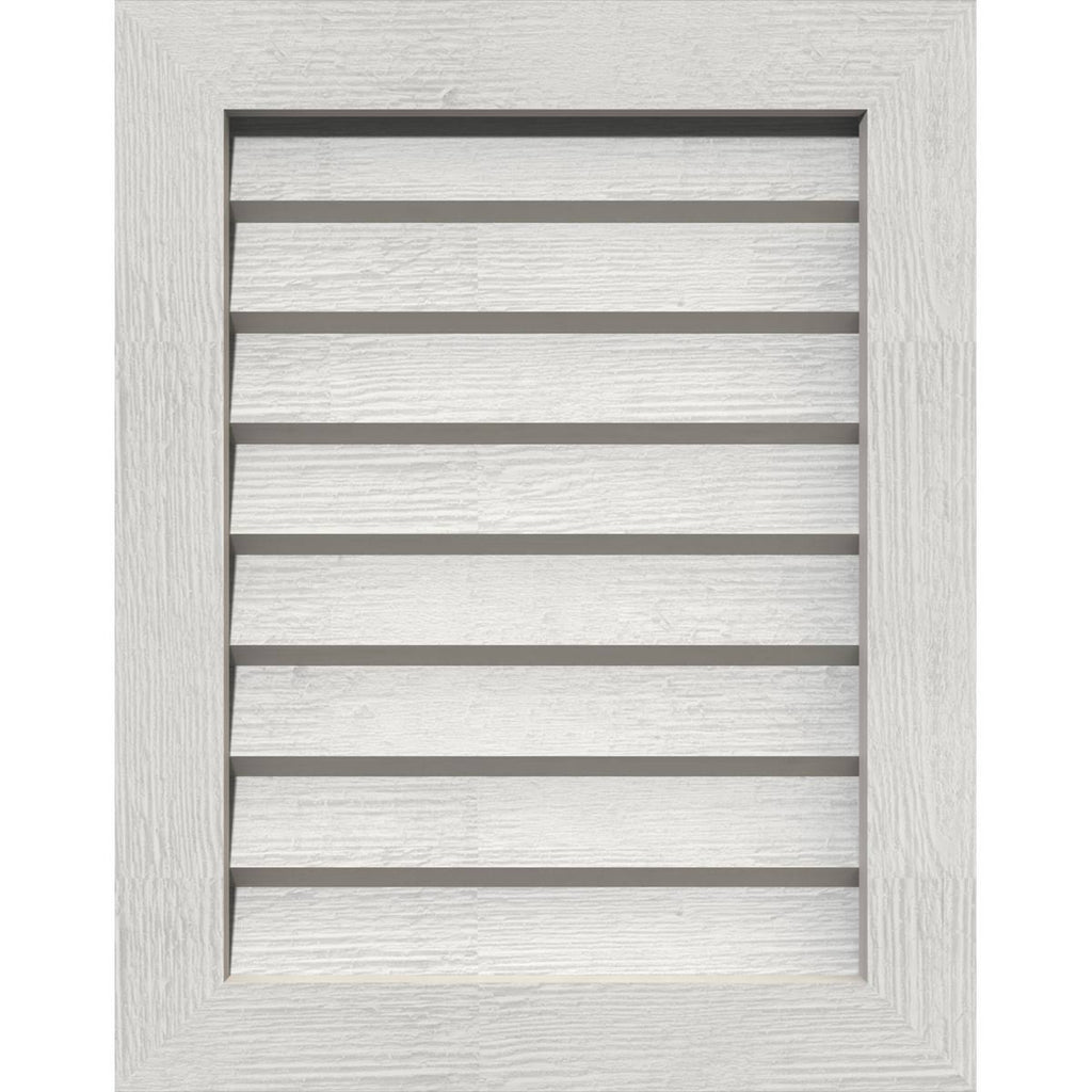 Primed Non-Functional Vertical Gable Vent D175081