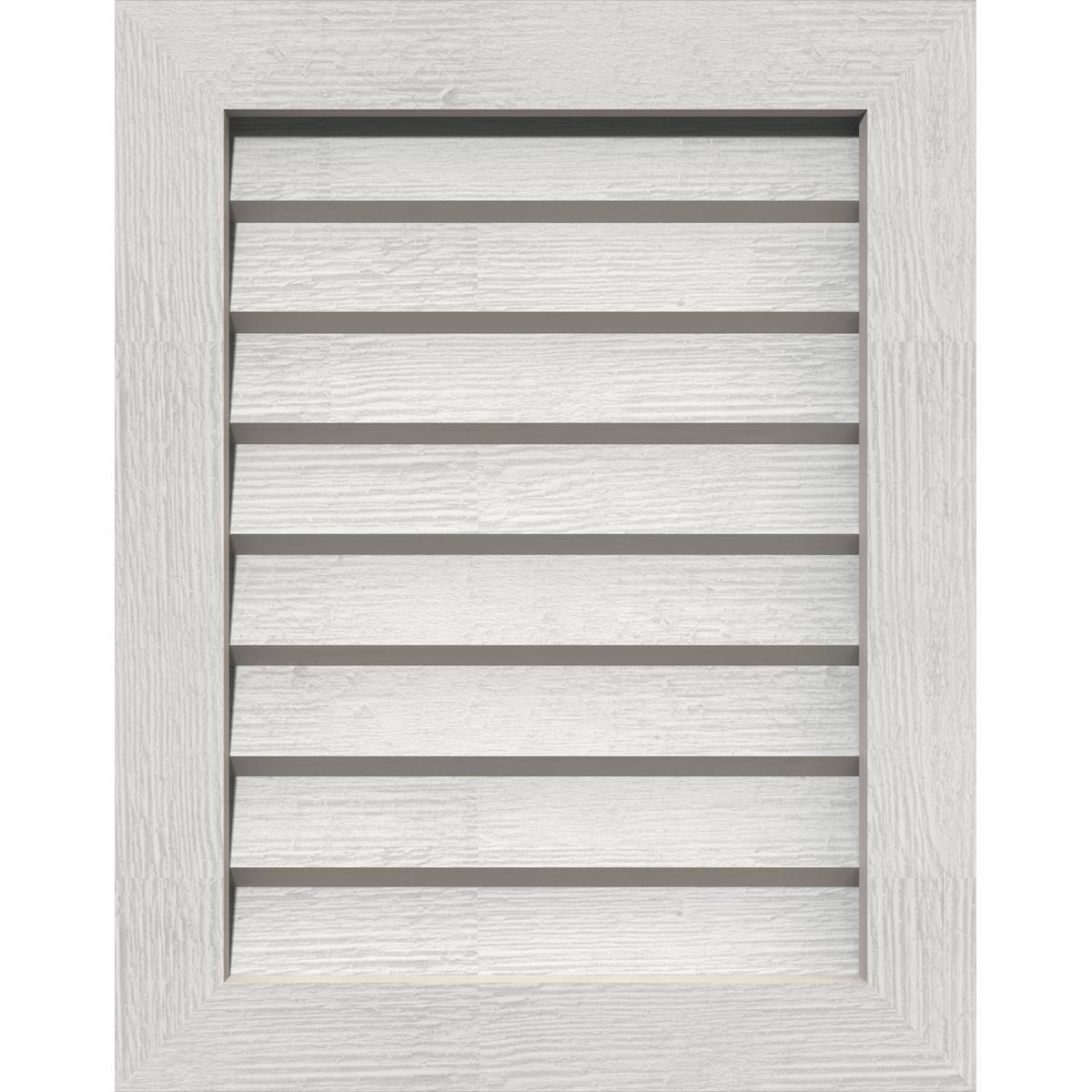 Primed Non-Functional Vertical Gable Vent D175081