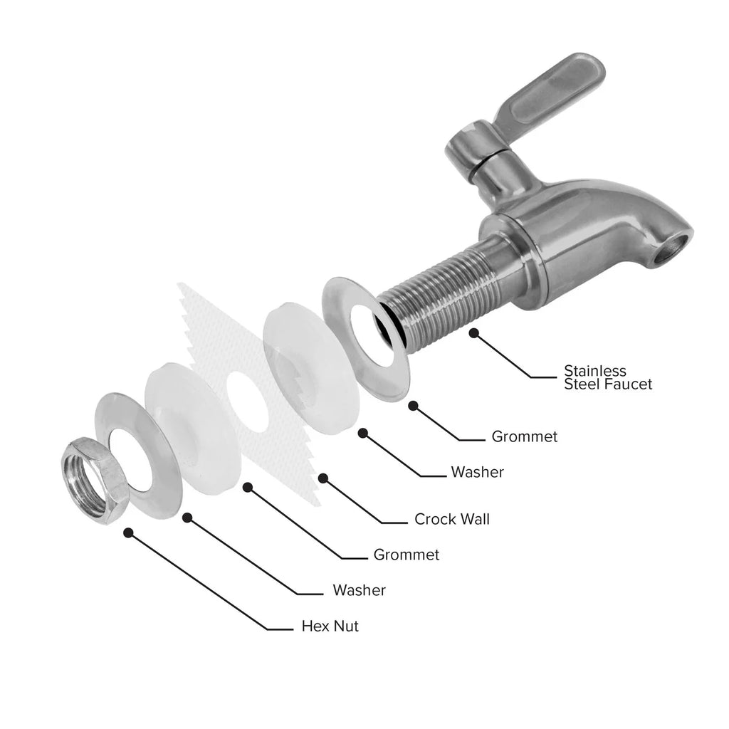 Stainless Steel Crock Water Dispenser W5140