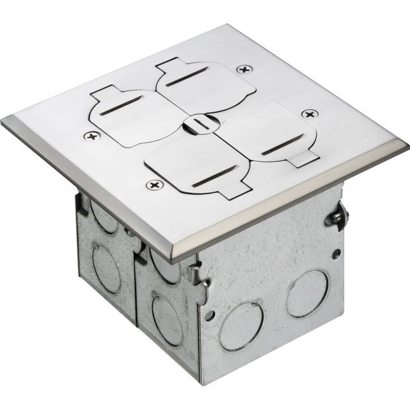 2 Gang Floor Box T162381