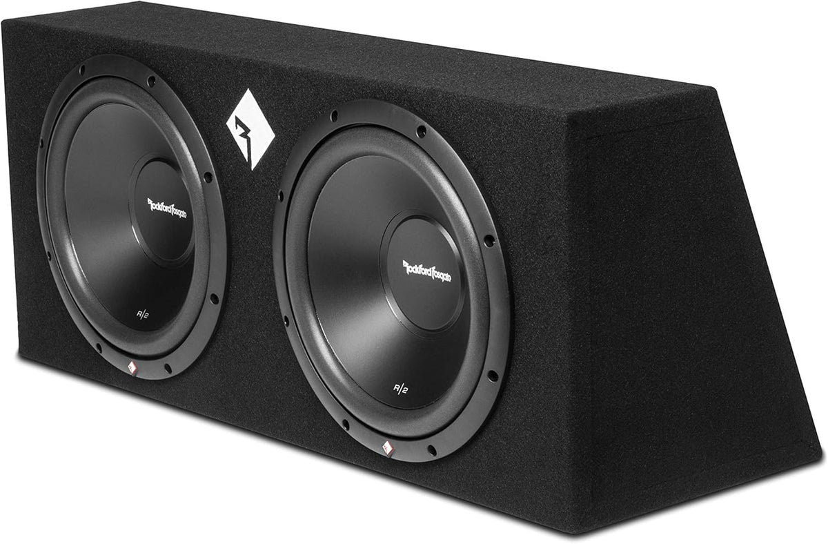 Dual 12" Subwoofers in Sealed Loaded Enclosure 500-Watts RMS P86019