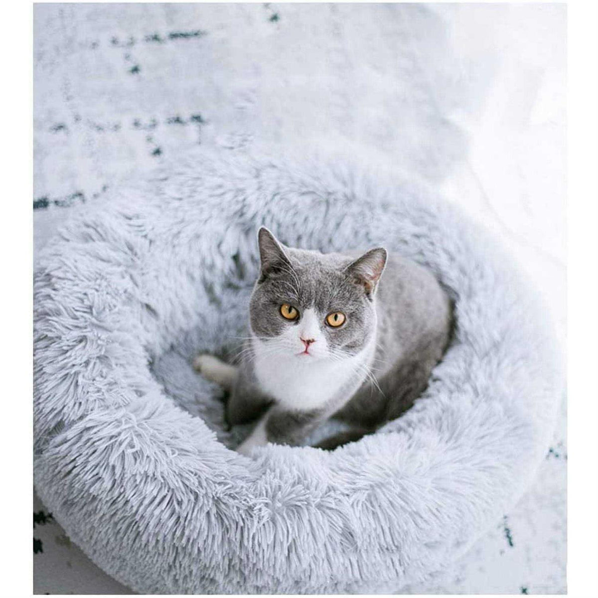 Soft Plush Round Pet Bed H64871