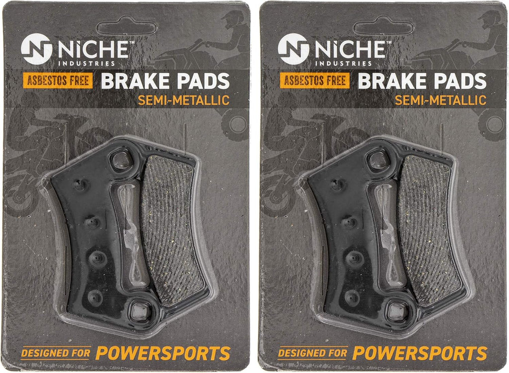 Semi-Metallic Brake Pads Set Pack of 2 H656