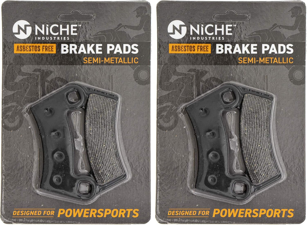 Semi-Metallic Brake Pads Set Pack of 2 H656