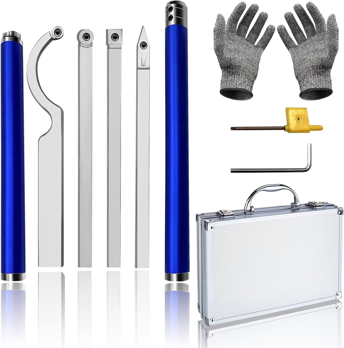 Carbide Tipped Wood Turning Lathe Tools Set A66270