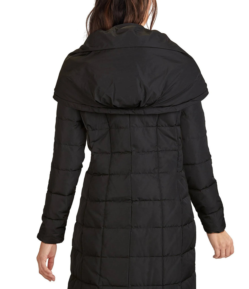 Black Maxi Puffer Coat M384