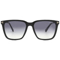 Smoke Gradient Square Sunglasses K51183