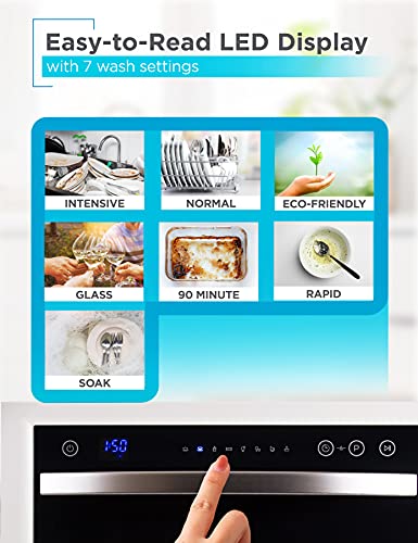 Compact Countertop Dishwasher V401
