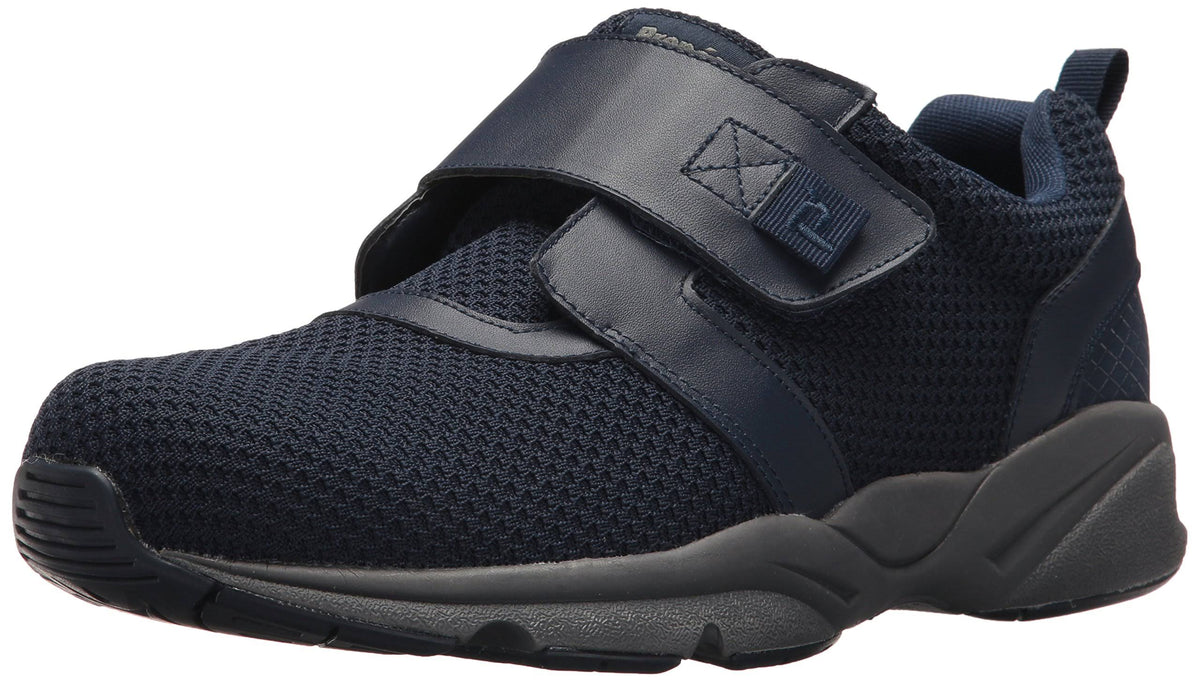 Navy Stability Strap Shoes I5193