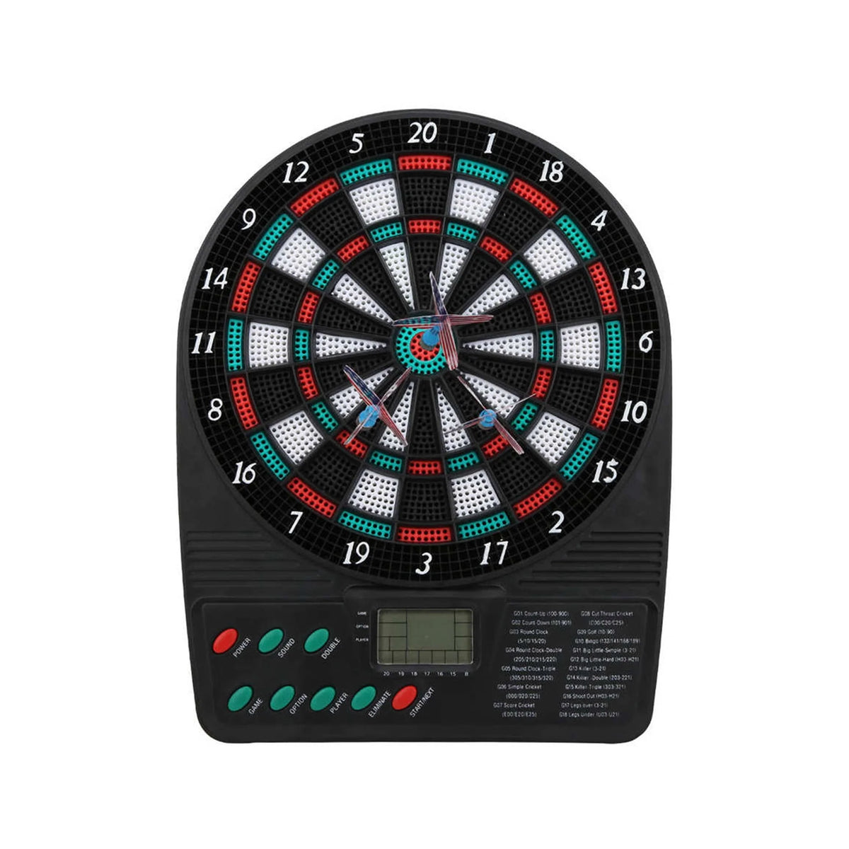 Electronic Dartboard Game Set with LCD Display F6050