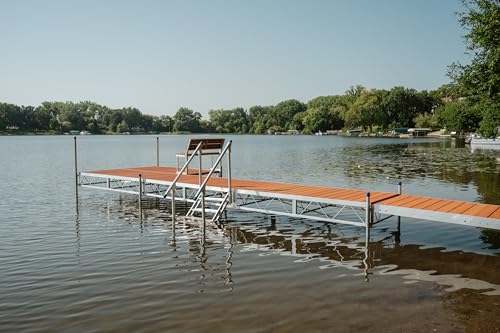 Aluminum Dock Stairs 2 Step with 1 Handrail B157