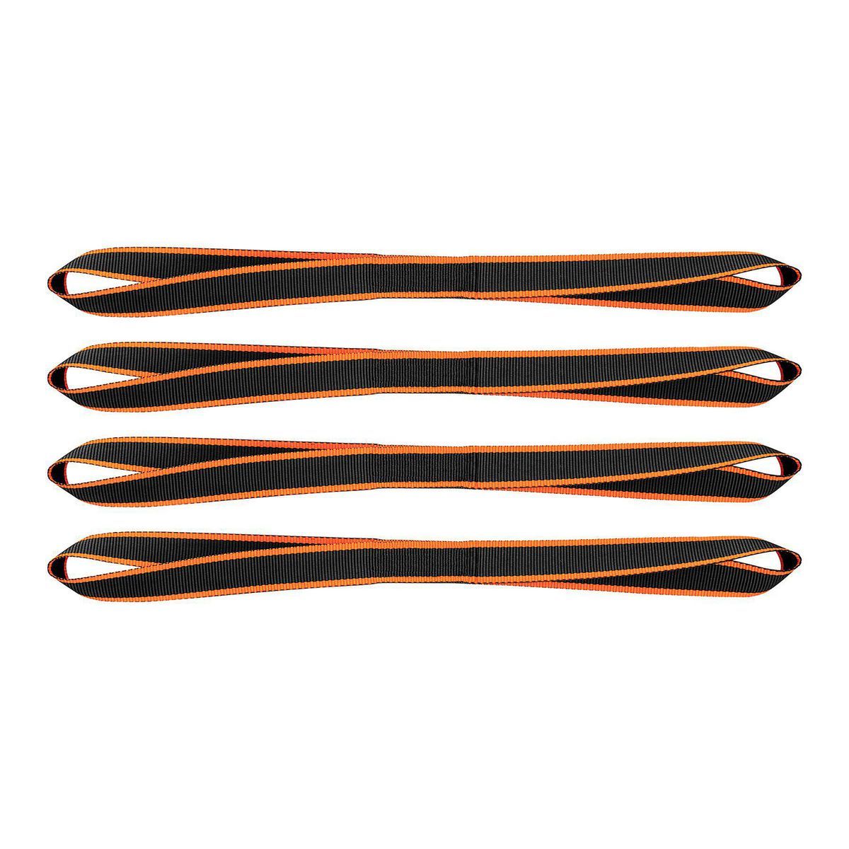 Soft Loop Tie-Down Straps, 4 Pack X18438