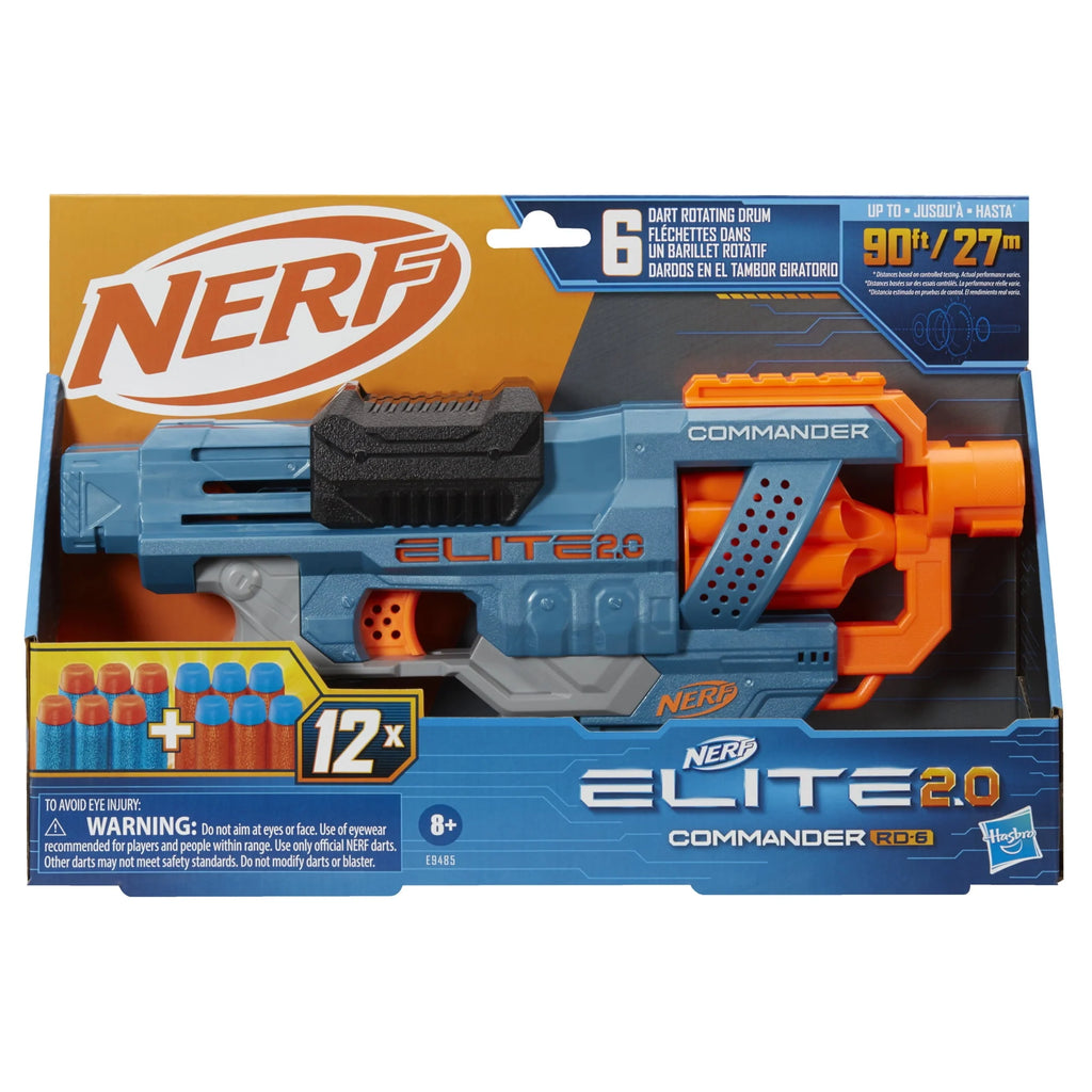 Nerf Blaster with 12 Darts and 6-Dart Rotating Drum Q153422