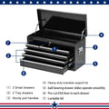 8-Drawer Rolling Tool Chest with Wheels and Drawers Z995