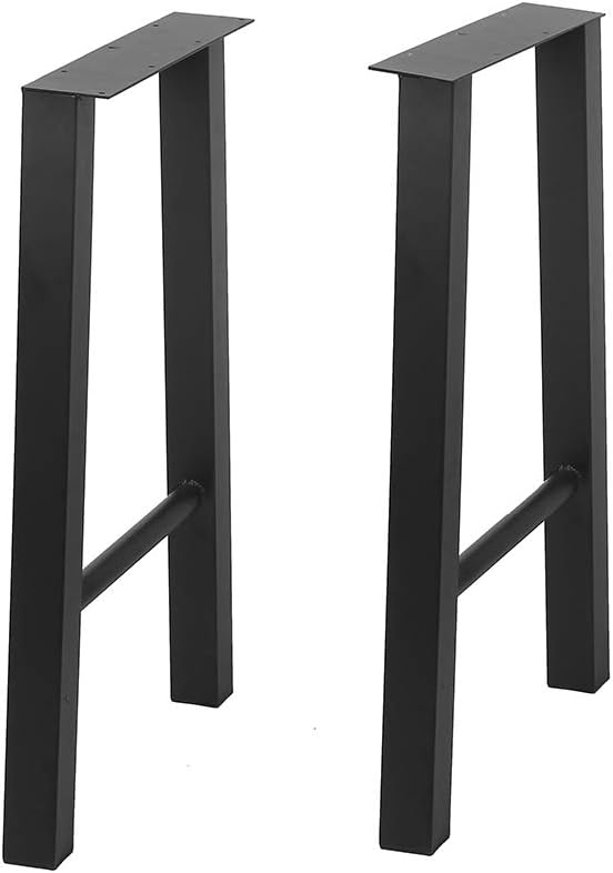 Black Metal Table Legs 2 PCS T805