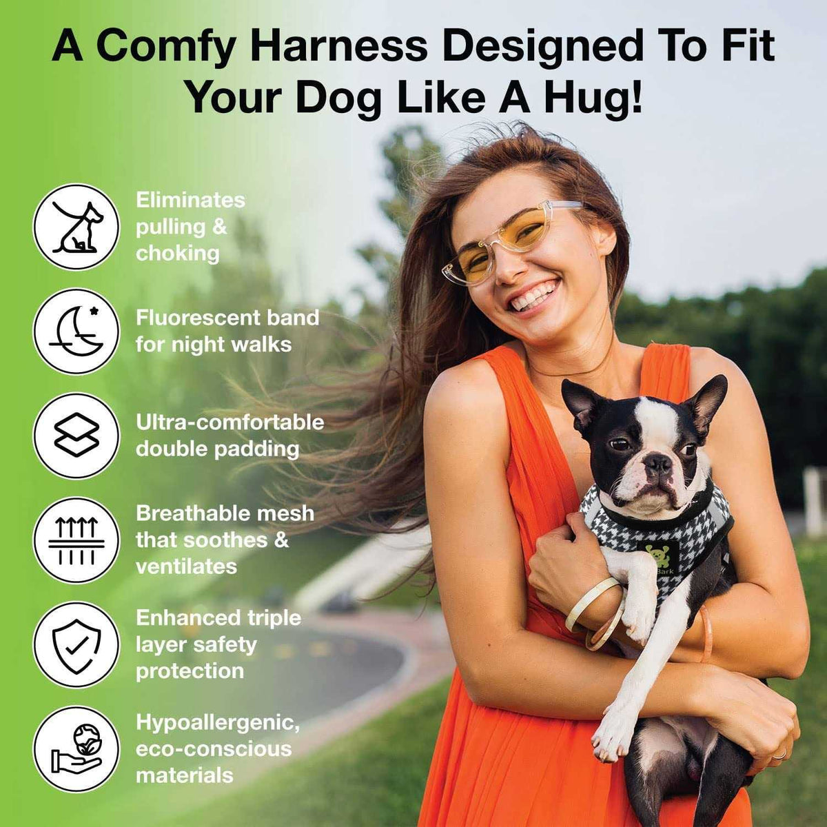 Soft Mesh Dog Harness E52103