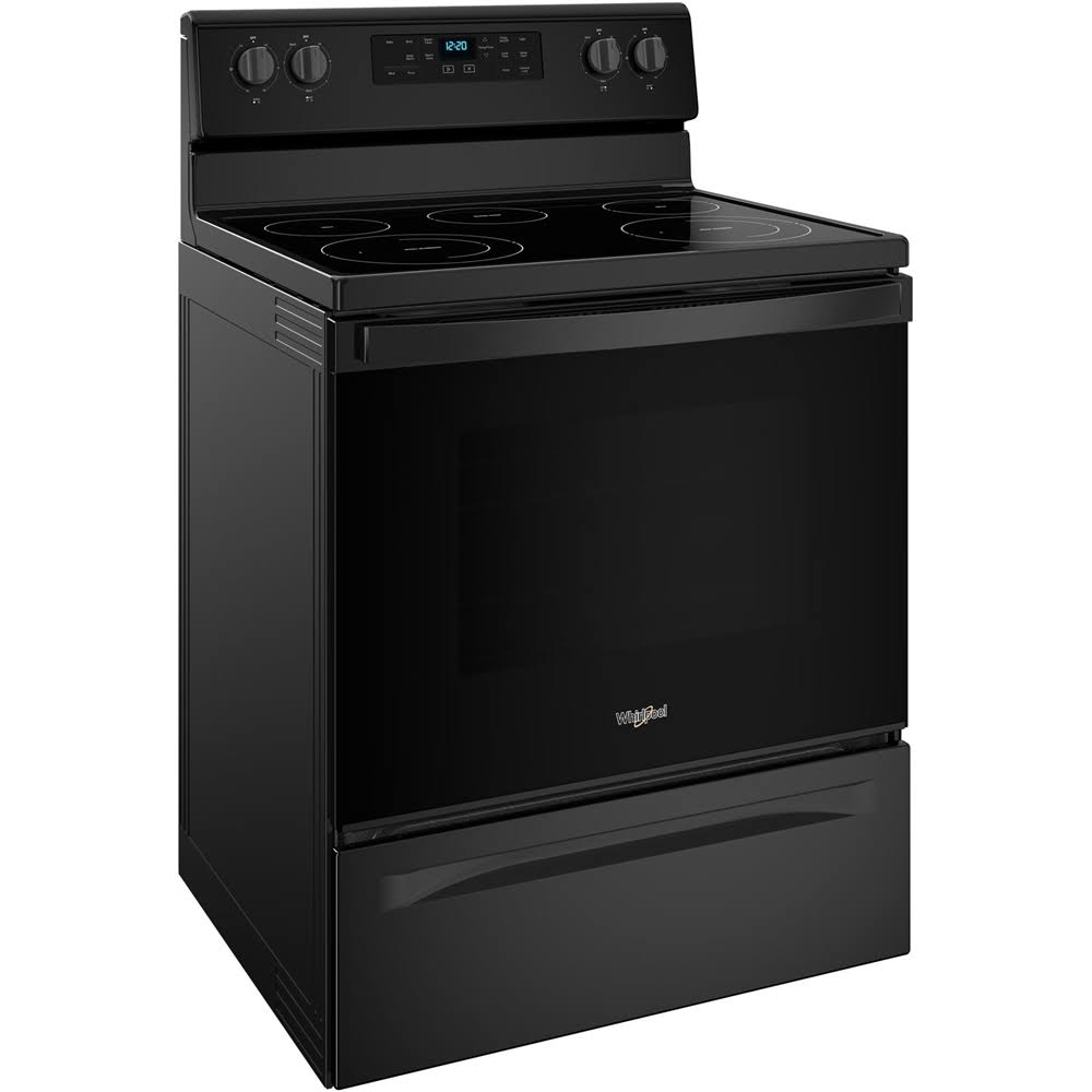 Black Freestanding Electric Range 5.3 cu ft E728