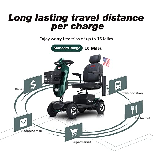 4-Wheel Electric Mobility Scooter K8187