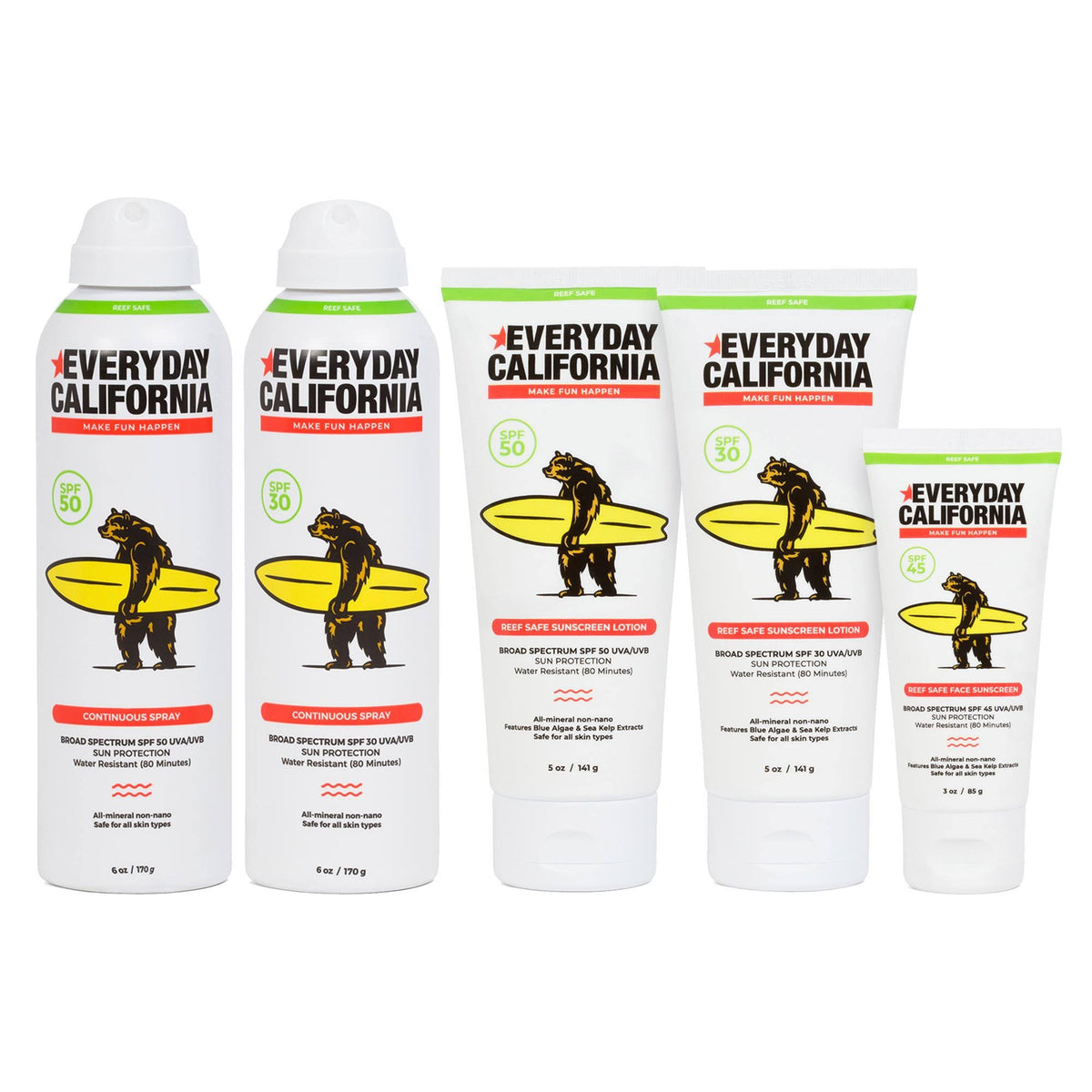 Reef Safe Sunscreen Bundle T12538